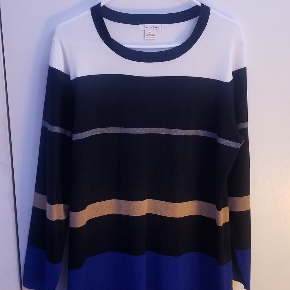 Striped Sweater Dress